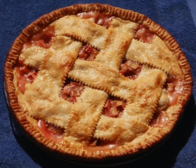 Big & Bold Rhubarb Pie